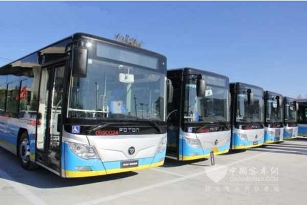 福田汽車簽屬1574輛新能源客車合同