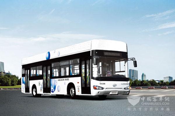 海格KLQ6129GQH2氫燃料電池客車