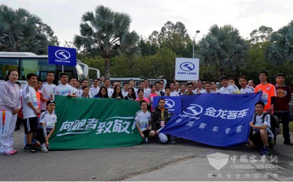 金龍跑團向跑者致敬