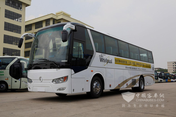 用作企業通勤班車的金旅客車