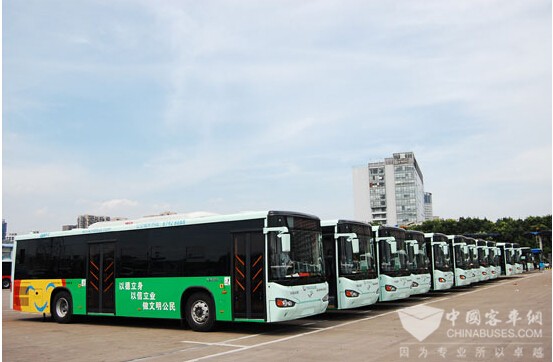 寧波市謀劃推進新能源公交車建設