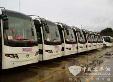 廣西桂林：啟用油電混合新能源公交車 替換85、89路老舊車輛