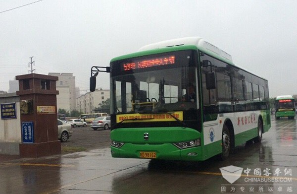 陜西：100輛新公交車投入使用 咸陽公交邁入新能源時代