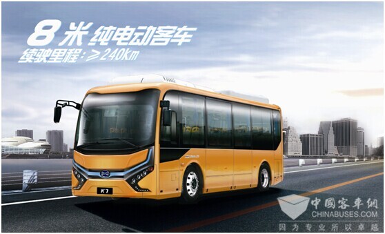 比亞迪純電動(dòng)客車(chē)K7