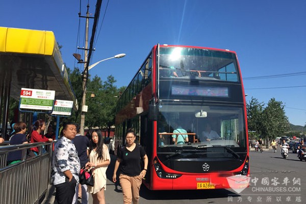 快充推動北京新能源公交快跑