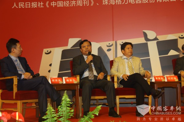 董事長魏銀倉出席了高峰對話——“創新，讓世界愛上中國造”