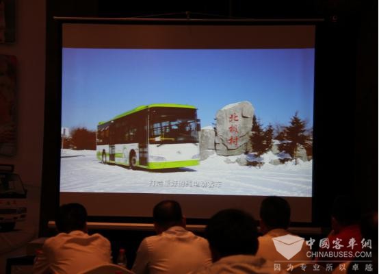 觀看金龍新能源車漠河極寒測試短片