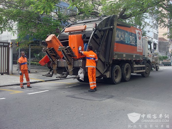 配備艾里遜全自動變速箱的垃圾車為Comlurb環衛公司在里約奧運贏得勝利