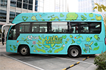 世界領(lǐng)先 福田歐輝8.5米氫燃料城市客車(chē)驚艷FCVC