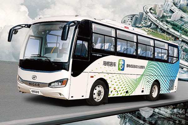 海格KLQ6112混合動(dòng)力客車