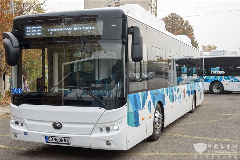 本次交付保加利亞的純電動客車