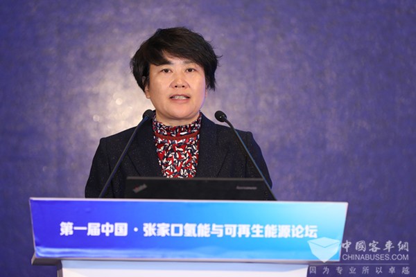 第一屆中國·張家口氫能源與可再生能源論壇| 李宏發表致辭