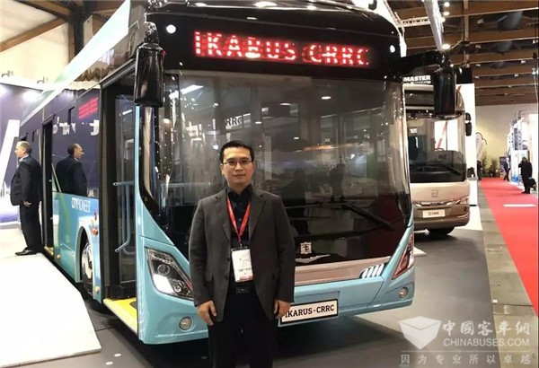 “新巴客2.0”發布會|中車電動總工程師汪偉談智慧“新巴客2.0”