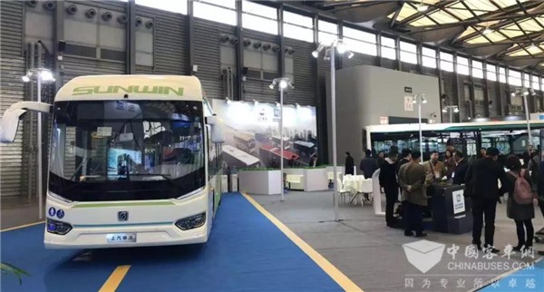 充電10分鐘，續航200KM！申沃攜兩款智能快充式電動城市客車亮相上海車展