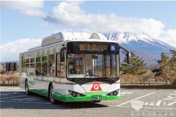 比亞迪大巴再入日本 “圣岳”富士山迎來首批純電動客車