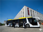 12輛宇通純電動機場擺渡車交付東航
