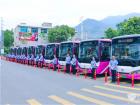 中車(chē)電動(dòng)“新8客”駛?cè)肱手?  title=