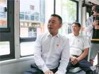 中車(chē)電動(dòng)“新8客”駛?cè)肱手?  title=