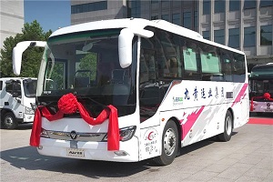 歐輝BJ6122批量交付四川九黃運業 共譜旅游發展新篇章