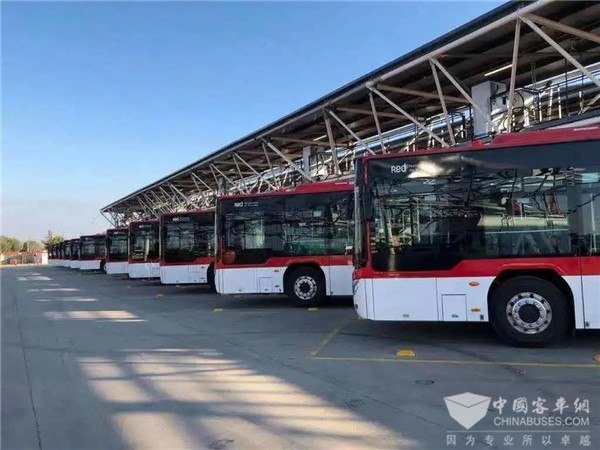 福田歐輝純電動公交車，助推智利綠色交通轉型升級