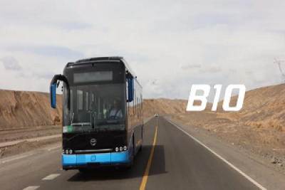 烈火方能試“真金” 全新比亞迪客車B10征戰吐魯番
