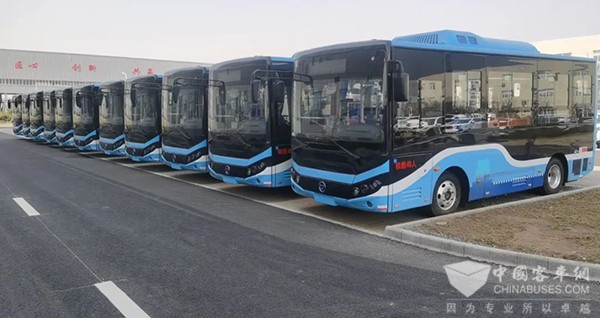 奇瑞萬達客車 新能源公交 公共出行 杞縣
