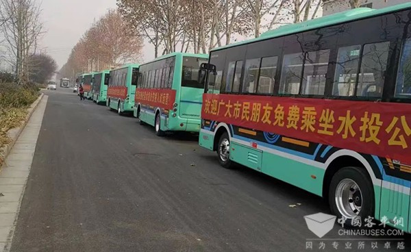 奇瑞萬達客車 新能源公交 公共出行 杞縣