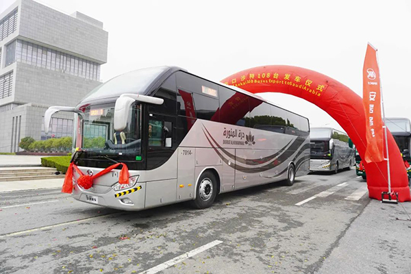 針對高端市場“量身定制” 安凱客車再次批量出口沙特