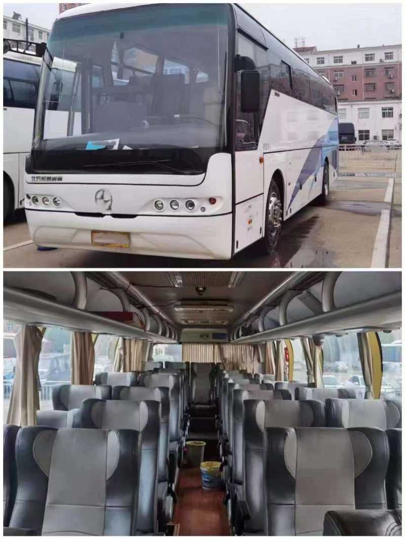 2017年1月 兩臺國五38座北方尼奧普蘭6105客車 