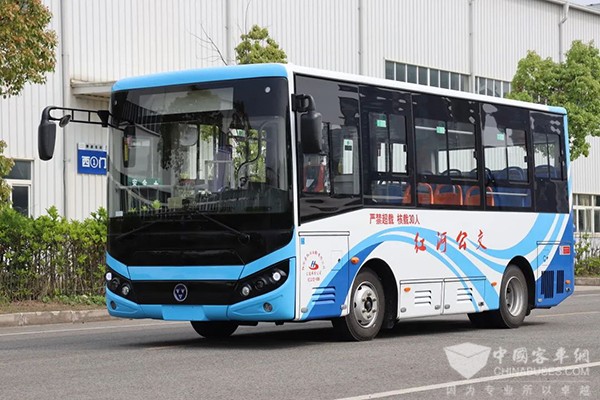 奇瑞萬達客車 純電公交 紅河縣 紅潤運輸
