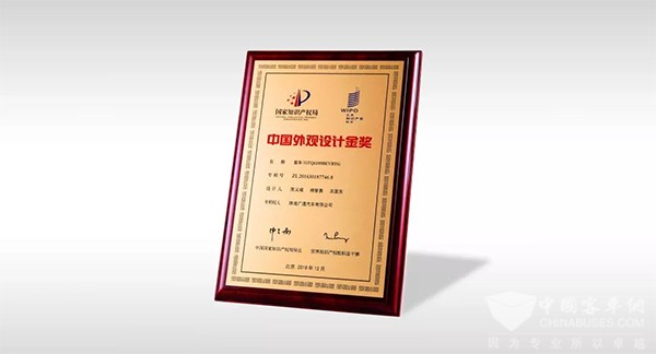 格力鈦新能源 鈦酸鋰電池 外觀設計金獎 知識產權