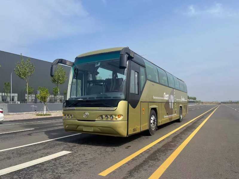 12米39座國四非營運鍋爐暖風北方6120氣囊車