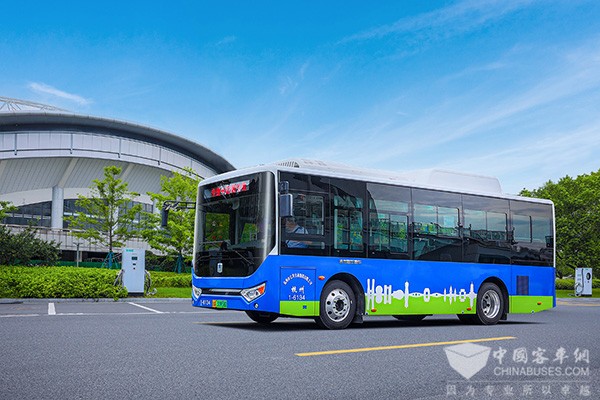 遠程新能源 吉利星際客車純電動 城市客車 杭州公交