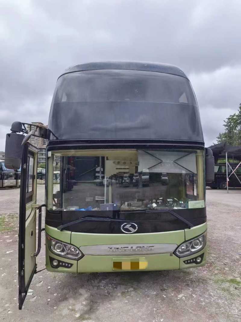  浙江現車2臺國五54座四輪碟剎大金龍6119氣囊車