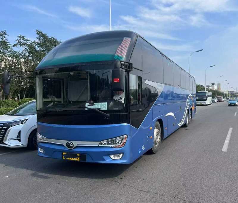 2019年12月 國五56座后吊輪雙檔齊全宇通6145旅游車