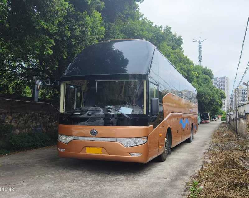 同款三臺可提雙檔12米49座國四宇通6122氣囊旅游車