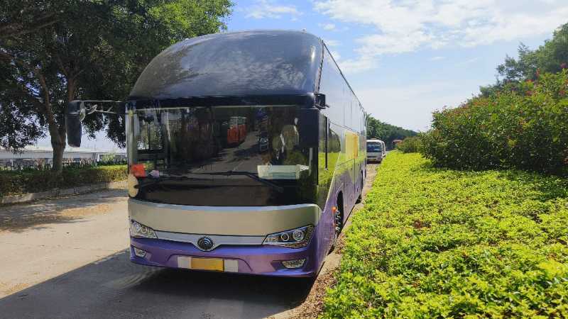 2020年12月 34座國(guó)五氣囊暖氣宇通6128型2+1一手旅游車