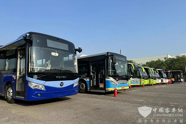 北京公交集團 福田歐輝 輕舟智航 大型普通客車 自動駕駛 路測牌照