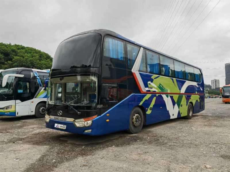 2015年2月 深圳牌國四12米55座金龍6129一手氣囊旅游車