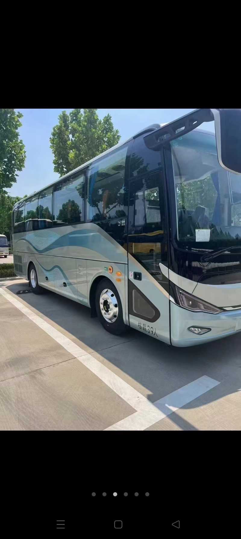 2023年6月 僅上牌6個月國六準新39座宇通6907氣囊旅游車