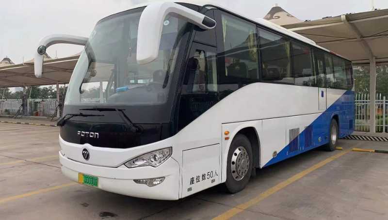 50座非營運鍋爐暖氣福田6117氣囊電車