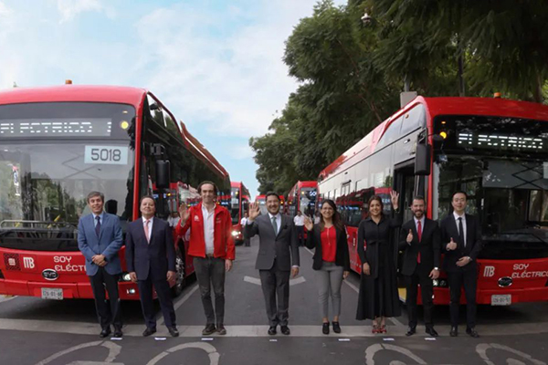 中國商用車海外“必卷之地”更卷了 比亞迪向墨西哥交付首批純電大巴
