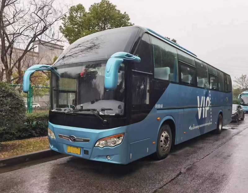 2019年7月 國五35座2+1可提雙檔大宇6128氣囊旅游車