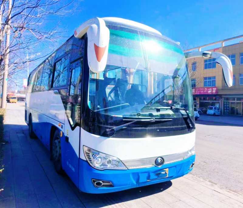 2020年1月 國(guó)五38座可提營(yíng)運(yùn)宇通6906氣囊暖氣車