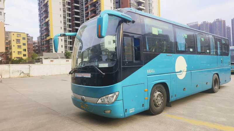 2018年12月 粵牌國五40座經典款宇通6109氣囊車 