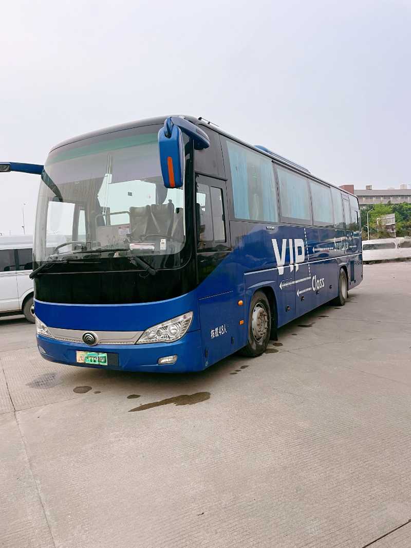  粵牌有公告有質保48座宇通6119新能源旅游電車