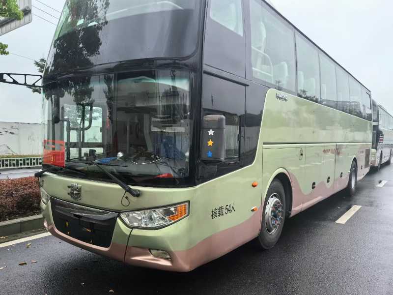 同款多臺國五54座一層半中通6119一手旅游車
