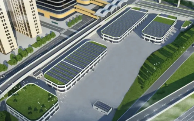 公交場“充電寶”！南京公交馬群停保場光伏發電項目順利竣工