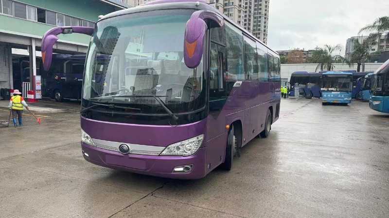 國五32座雙檔齊全宇通6816氣囊旅游車