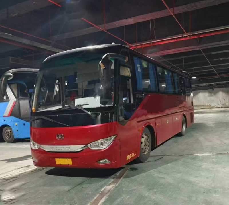 國五38座有安全門暖氣安凱6909營運(yùn)車 